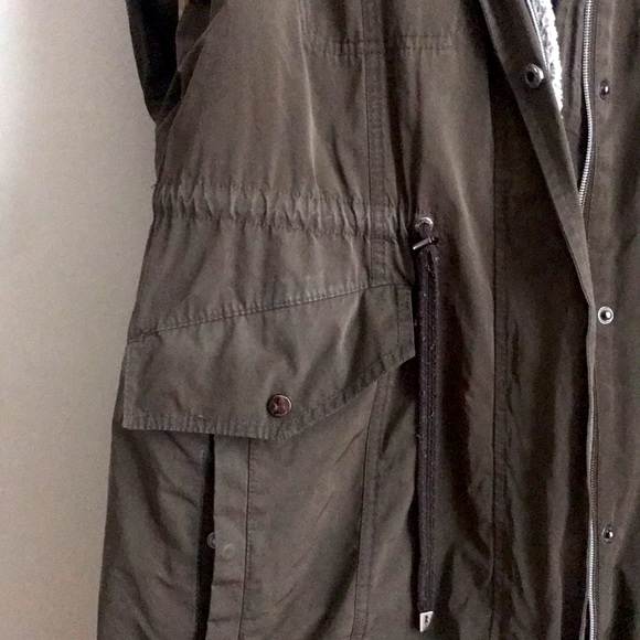 Dark grey Olsen Autumn Coat - Picture 4 of 7